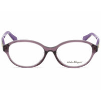 Salvatore Ferragamo Women's Eyeglasses - Violet Oval Plastic Frame | SF2856A 500 ,