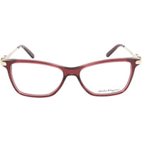 Salvatore Ferragamo Women's Eyeglasses - Wine/Gold | SALVATORE FERRAGAMO SF2872 639 ,