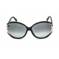 Salvatore Ferragamo Women's Sunglasses - Black Frame Grey Gradient Lens | SF600S 001 ,