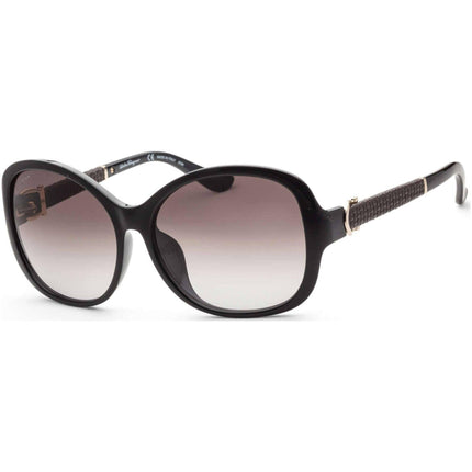 Salvatore Ferragamo Women's Sunglasses - Black Plastic | SALVATORE FERRAGAMO744SLA 1 ,