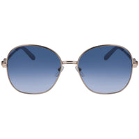 Salvatore Ferragamo Women's Sunglasses - Blue Gradient Lens Oval Frame | SF242S 783 ,
