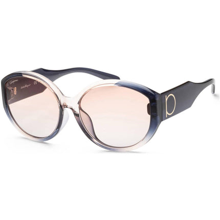 Salvatore Ferragamo Women's Sunglasses - Blue Oval | SALVATORE FERRAGAMO SF947SA 83 ,