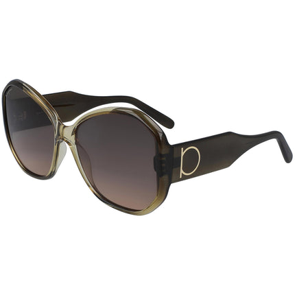 Salvatore Ferragamo Women's Sunglasses - Brown Gradient Lens Butterfly | SF942S 326 ,