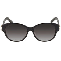Salvatore Ferragamo Women's Sunglasses - Brown Grey Lens Black Frame | SF974SA 001 ,