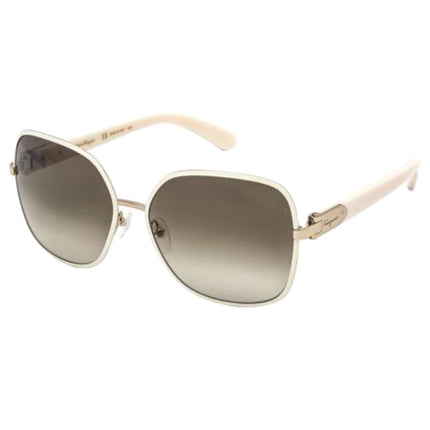 Salvatore Ferragamo Women's Sunglasses - Brown Lens Butterfly Frame | SF150S 721 ,