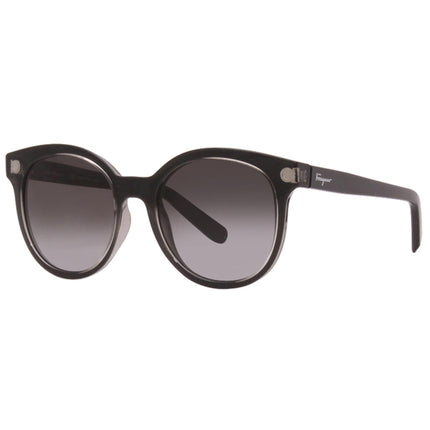 Salvatore Ferragamo Women's Sunglasses - Crystal Black Full Rim Frame | SF833S 001 ,