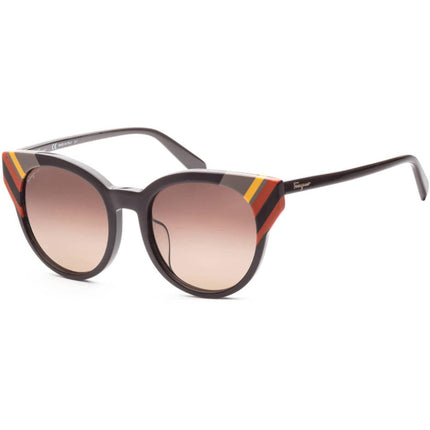Salvatore Ferragamo Women's Sunglasses - Dark Brown | SALVATORE FERRAGAMO 883SA 208 ,