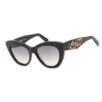 Salvatore Ferragamo Women's Sunglasses - Grey Gradient Lens Cat Eye | SF1022S 001 ,