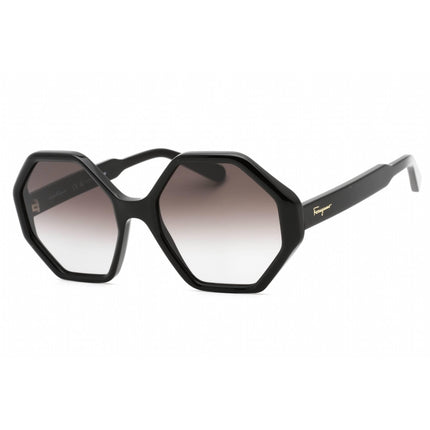 Salvatore Ferragamo Women's Sunglasses - Grey Lens Black Plastic Frame | SF1070S 001 ,
