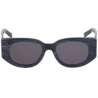 Salvatore Ferragamo Women's Sunglasses - Grey Lens Blue Marble Frame | SF1053S 429 ,