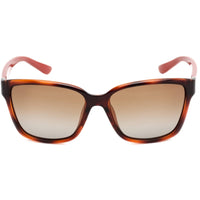 Salvatore Ferragamo Women's Sunglasses - Havana/Red Wood Acetate Frame | SF716S 207 ,