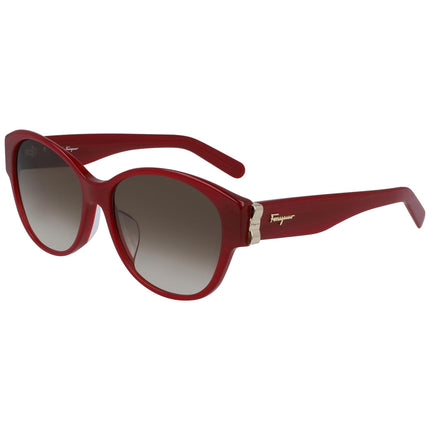 Salvatore Ferragamo Women's Sunglasses - Opaline Wine Full Rim Frame | SF974SA 653 ,