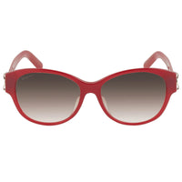 Salvatore Ferragamo Women's Sunglasses - Opaline Wine Full Rim Frame | SF974SA 653 ,