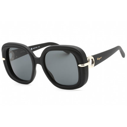 Salvatore Ferragamo Women's Sunglasses - Oversized Frame Blue Grey Lens | SF1058S 002 ,