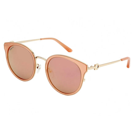 Salvatore Ferragamo Women's Sunglasses - Pink Nude and Gold Frame | SF899SK 670 ,