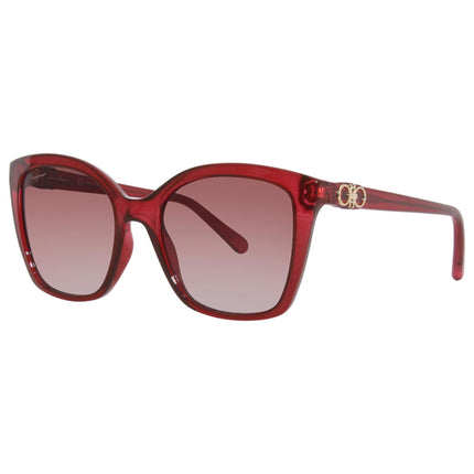 Salvatore Ferragamo Women's Sunglasses - Red Gradient Lens Butterfly | SF1026S 655 ,
