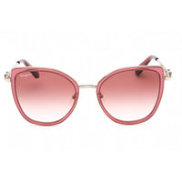 Salvatore Ferragamo Women's Sunglasses - Rose Gold/Bordeaux Plastic Frame | SF293S 774 ,