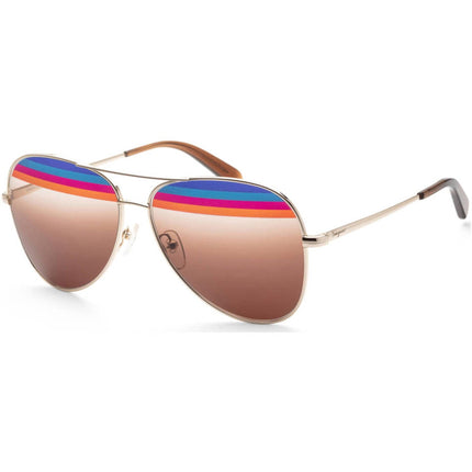 Salvatore Ferragamo Women's Sunglasses - Shiny Gold | SALVATORE FERRAGAMO SF172S 745 ,