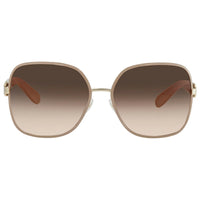Salvatore Ferragamo Women's Sunglasses - Taupe Gradient Lens Butterfly | SF150S 743 ,