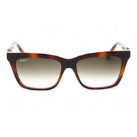 Salvatore Ferragamo Women's Sunglasses - Tortoise Rectangular Frame | SF1027S 214 ,