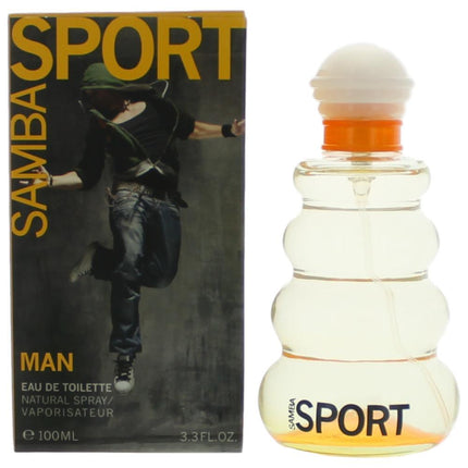Samba Sport by Perfumer's Workshop, 3.3 oz Eau De Toilette Spray for men ,