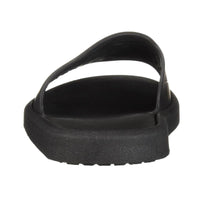 Sanuk Men's Flip Flops - Beachwalker Slide Sandals Black | 1099394-BLK ,