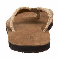 Sanuk Men's Flip Flops - Fraid Not Sandals Khaki | SMS2117-KHA ,