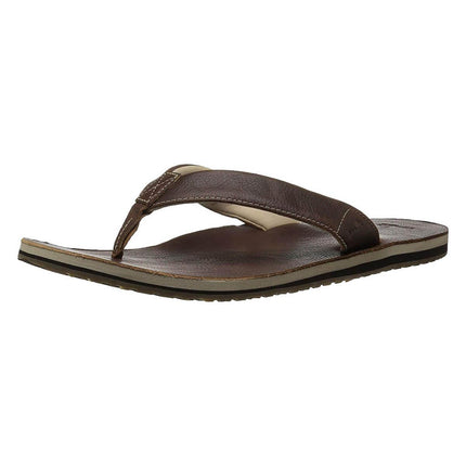 Sanuk Men's Flip Flops - John Doe 2 Sandals Light Brown | 1019491-LTBR ,