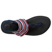 Sanuk Women's Sandals - Yoga Sling 2 Prints Sand Harbor Navy | 1100697-SHNV ,