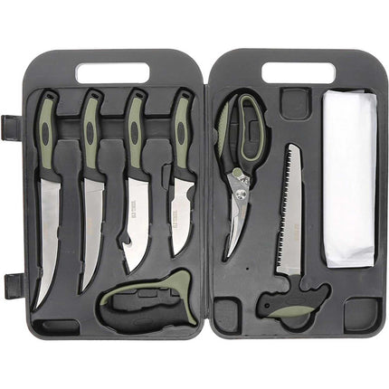 Schrade Camp Field Dressing Kit - with Multiple Tools Steel Blade Boxed | SC1123120 ,