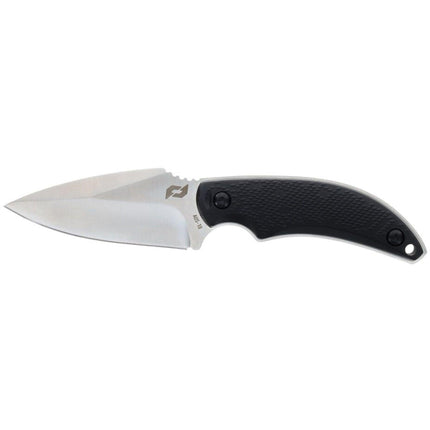 Schrade Fixed Knife - Adder 2.75" Satin Finish Drop Point Blade Black Handle | 1182521 ,