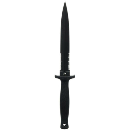 Schrade Fixed Knife - Needle 6.00" Combo Dagger Style Blade Overmold Handle | 1182515 ,
