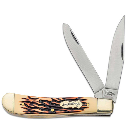 Schrade Folding Knife - Uncle Henry Stainless Steel Bade Pro Trapper | SC285UH ,