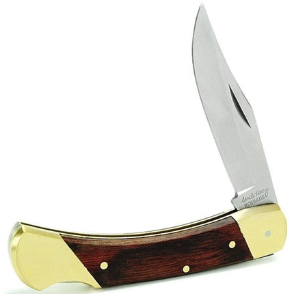 Schrade Folding Knife - Uncle Henry Stainless Steel Blade Bear Paw Lockback | SCLB7 ,