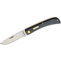 Schrade Knife - Imperial Black POM Handle Stainless Blade Large Sodbuster | SCIMP22L ,