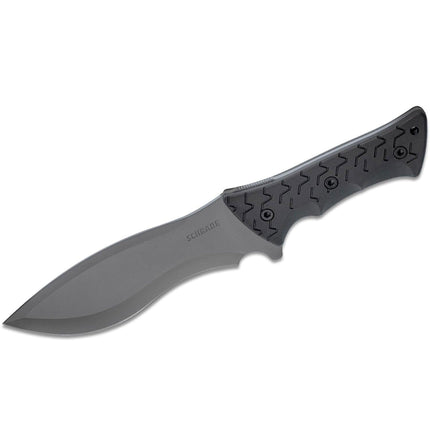 Schrade Knife -Little Ricky TPE Handle Fixed stainless Steel Grey Blade | SCHF28 ,