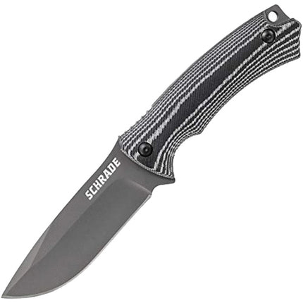 Schrade Knife - Medium Sized Full Tang Fixed Stainless Steel Blade, 8.7 inch | SCHF61CP ,