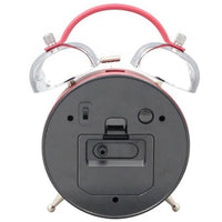 Seiko Alarm Clock - Deux Bell Quartz Red | QHK051RLH ,