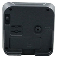 Seiko Alarm Tabletop Clock - Ena Quartz Black | QHE182KLH ,