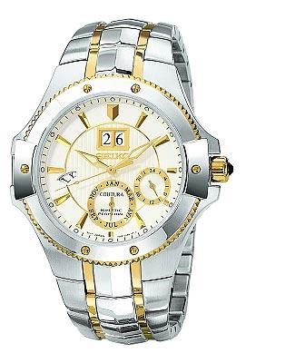 Seiko Coutura Kinetic Perpetual Calendar Watch SNP008 ,