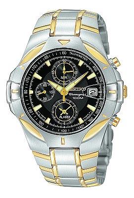 Seiko Men's Alarm Chronograph SNAA02 ,