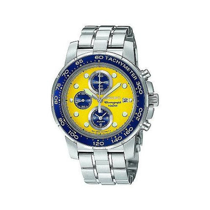 Seiko Men's Alarm Chronograph SNAB61 ,