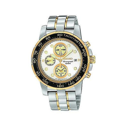 Seiko Men's Alarm Chronograph Watch SNAB62 ,