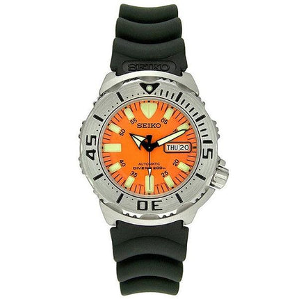 Seiko Men's Automatic diver's rubber watch Stainless Steel SKX781K3 ,