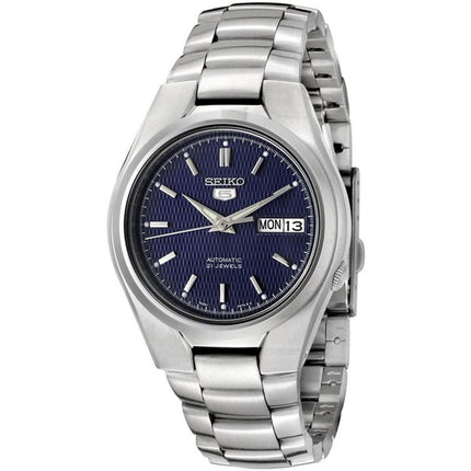 Seiko Men's Automatic Watch - 5 Sports Blue Dial Stainless Steel Bracelet | SNK603K1 ,