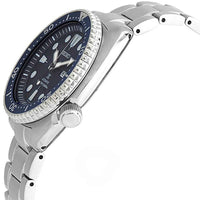 Seiko Men's Automatic Watch - Prospex Turtle Blue Dial Silver Bracelet | SRPE89K1 ,