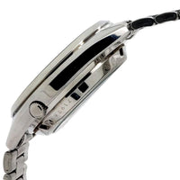 Seiko Men's Automatic Watch - Series 5 Day-Date Blue Dial Silver Bracelet | SNXS77K1 ,