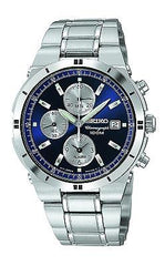 Seiko Men's Bracelet Alarm Chronograph SNA695