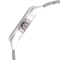 Seiko Men's Chronograph Watch - Black Dial Silver Tone Bracelet | SUR209P1 ,