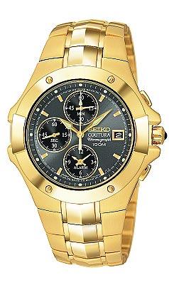 Seiko Men's Coutura Alarm Chronograph SNA694 ,
